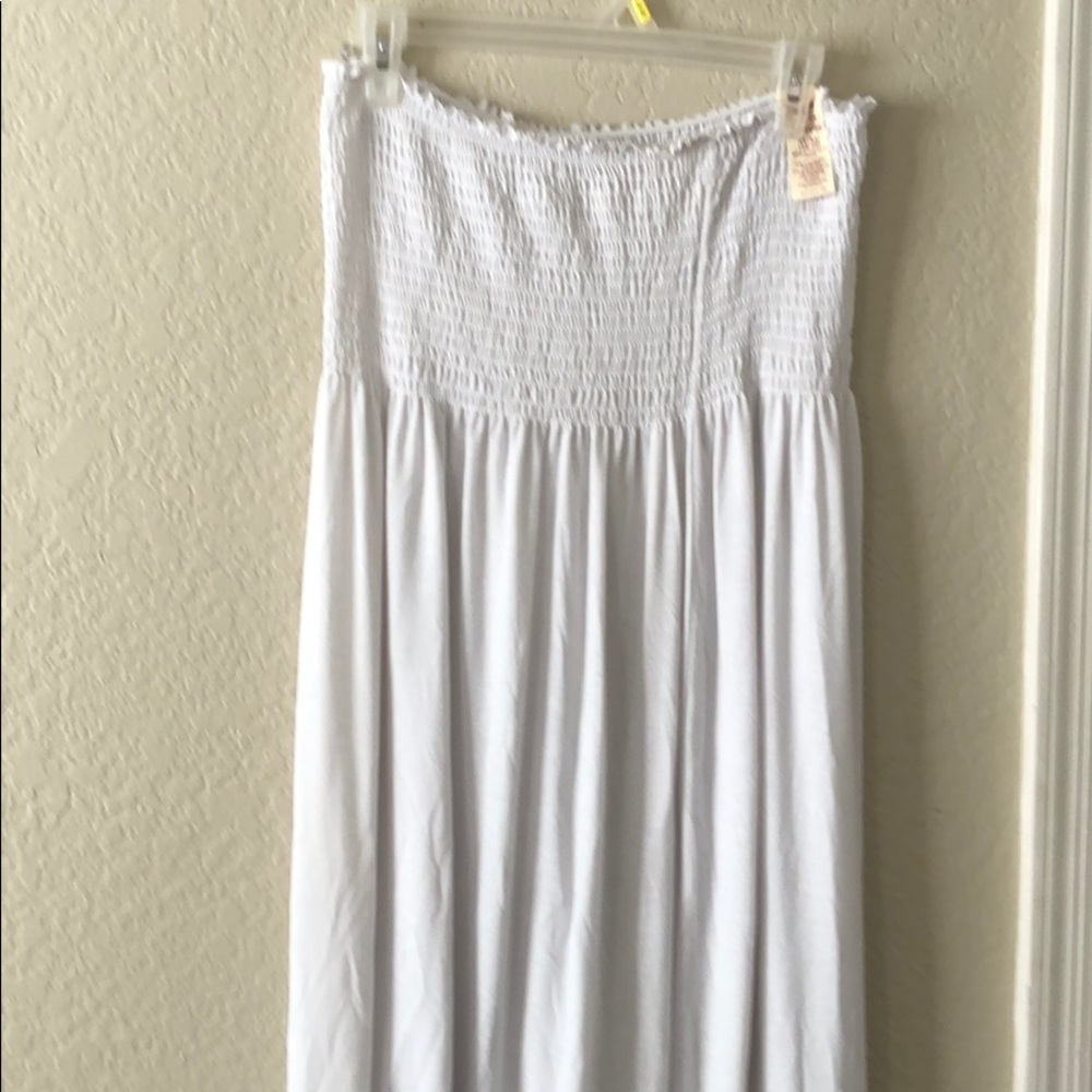 White summer dress